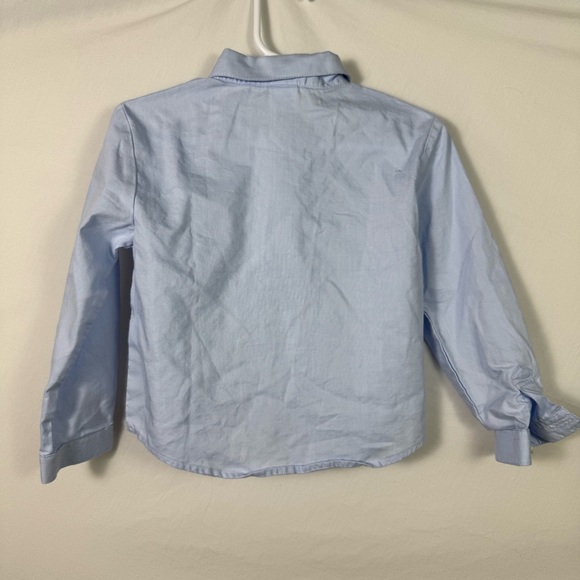 Edgehill Collection Blue Button Down Shirt Classic Cotton Design Kids Size 24M - Picture 2 of 5